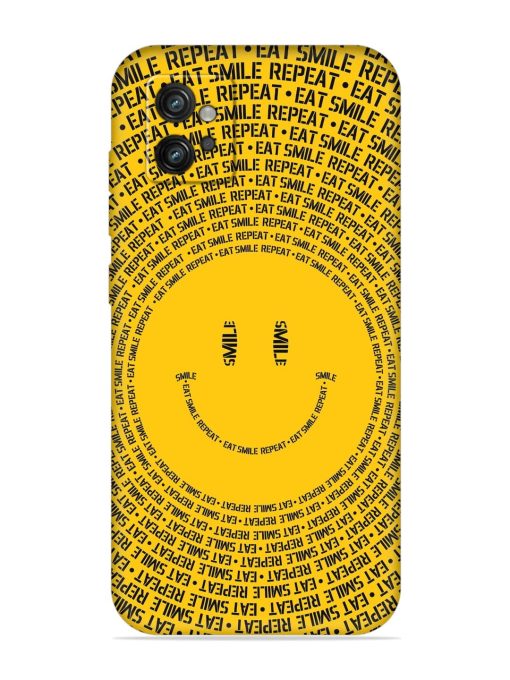 Smiley Embossed Soft Silicone Case for Motorola Moto G32 Zapvi