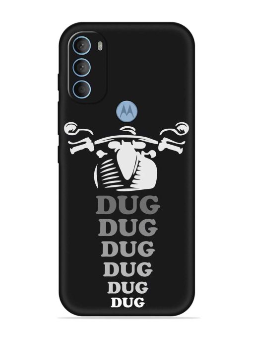 Dug Dug Dug Embossed Soft Silicone Case for Motorola Moto G40 Fusion Zapvi