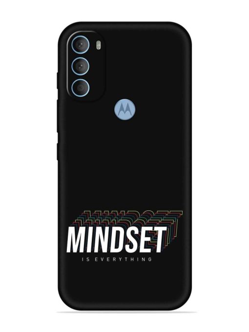 Mindset Everything Slogan Embossed Soft Silicone Case for Motorola Moto G40 Fusion Zapvi