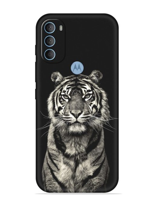 Tiger Art Embossed Soft Silicone Case for Motorola Moto G40 Fusion Zapvi