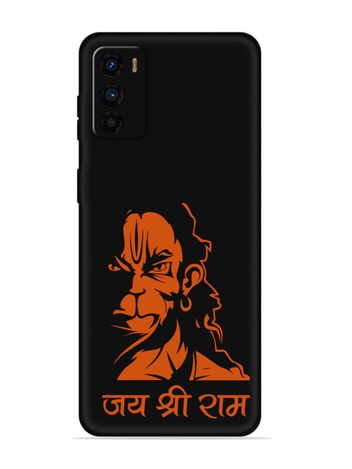 Angry Hanuman Embossed Soft Silicone Case for Motorola Moto G42 Zapvi