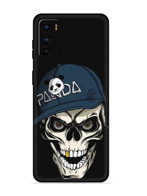 Panda Skull Embossed Soft Silicone Case for Motorola Moto G42 Zapvi