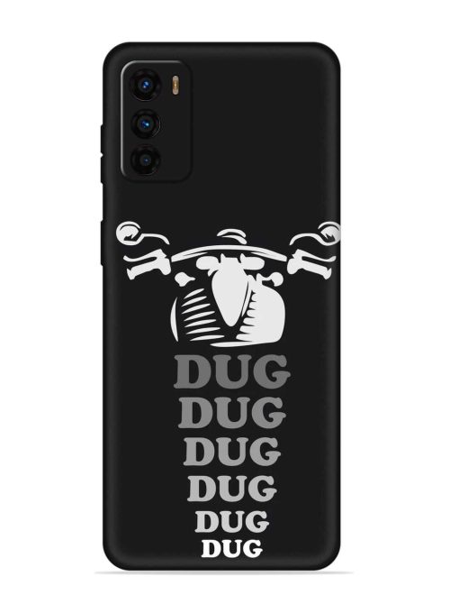 Dug Dug Dug Embossed Soft Silicone Case for Motorola Moto G42 Zapvi