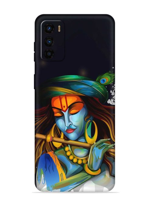 Krishna Art Embossed Soft Silicone Case for Motorola Moto G42 Zapvi