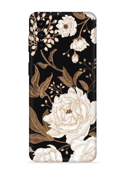 Peonies Roses Floral Embossed Soft Silicone Case for Motorola Moto G42 Zapvi