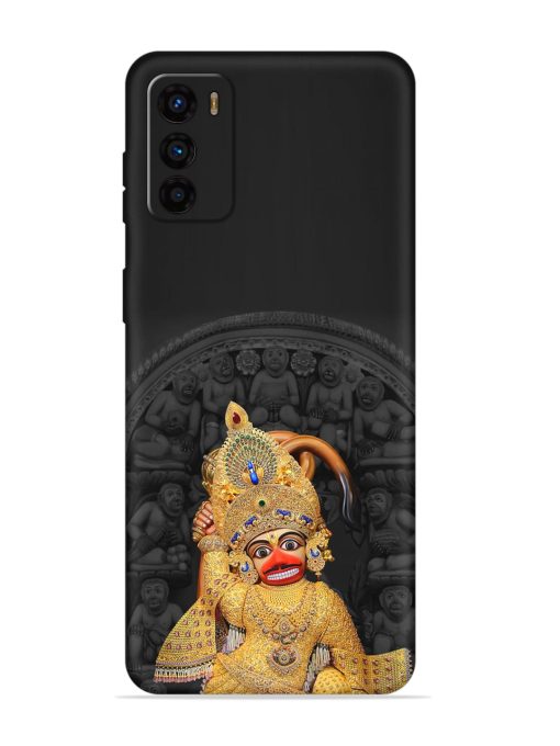 Indian Gold Hanuman Embossed Soft Silicone Case for Motorola Moto G42 Zapvi