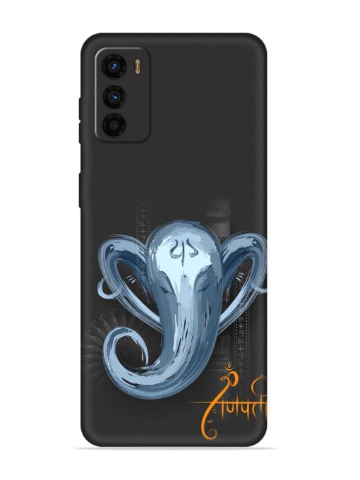 Illustration Lord Ganpati Embossed Soft Silicone Case for Motorola Moto G42