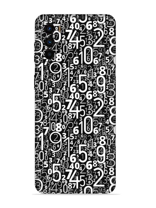 Many Numbers Different Embossed Soft Silicone Case for Motorola Moto G42 Zapvi