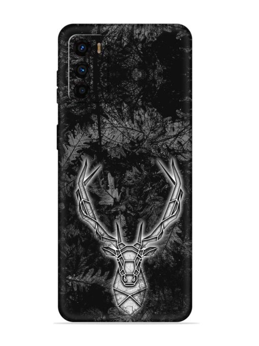 Ancient Deer Embossed Soft Silicone Case for Motorola Moto G42 Zapvi