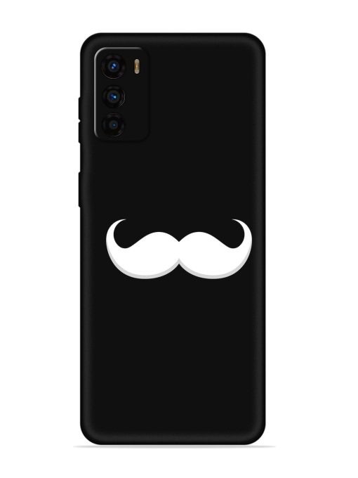 Mustache Vector Embossed Soft Silicone Case for Motorola Moto G42