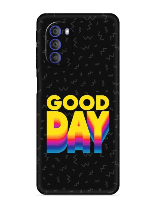 Good Day Embossed Soft Silicone Case for Motorola Moto G51 (5G) Zapvi