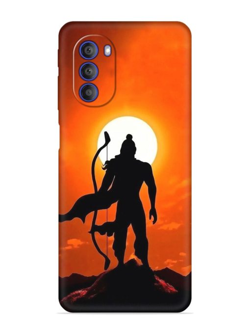 Shree Ram Embossed Soft Silicone Case for Motorola Moto G51 (5G)