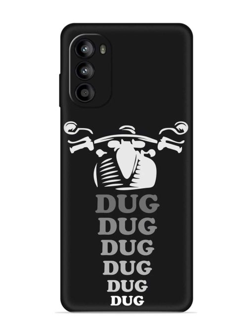 Dug Dug Dug Embossed Soft Silicone Case for Motorola Moto G52 Zapvi