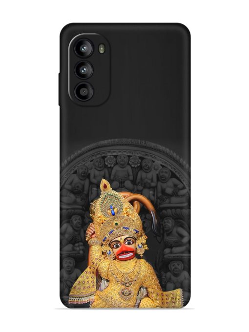 Indian Gold Hanuman Embossed Soft Silicone Case for Motorola Moto G52 Zapvi