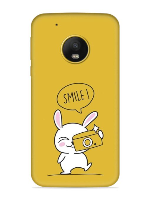 Hey Smile Please Embossed Soft Silicone Case for Motorola Moto G5 Plus Zapvi