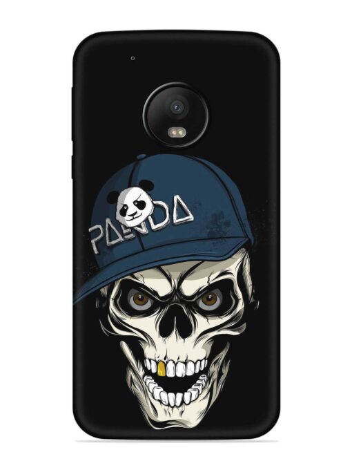 Panda Skull Embossed Soft Silicone Case for Motorola Moto G5 Plus Zapvi