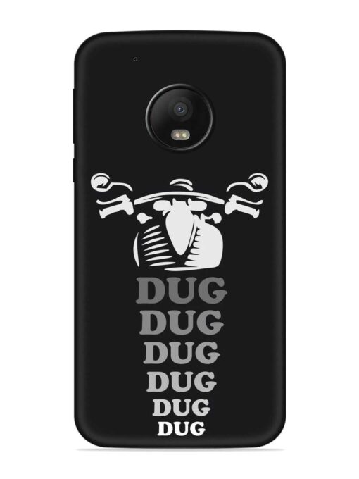 Dug Dug Dug Embossed Soft Silicone Case for Motorola Moto G5 Plus Zapvi