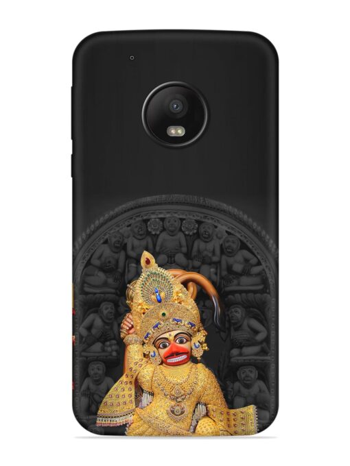 Indian Gold Hanuman Embossed Soft Silicone Case for Motorola Moto G5 Plus Zapvi