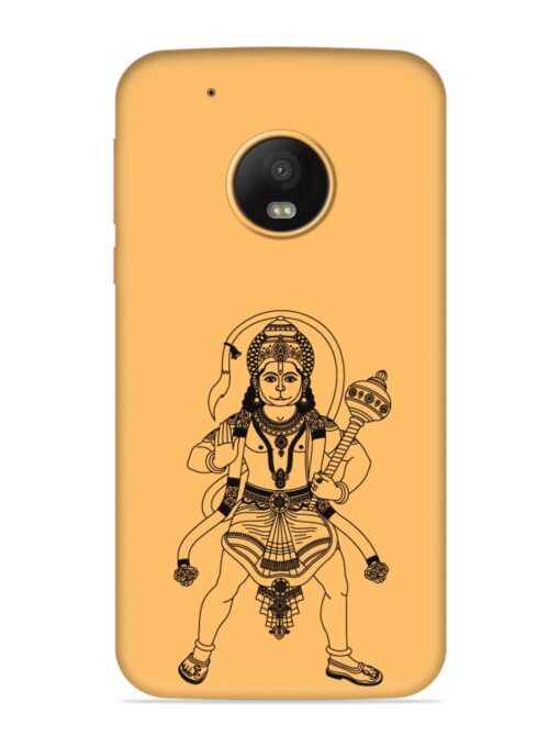 Indian God Hanuman Embossed Soft Silicone Case for Motorola Moto G5 Plus Zapvi