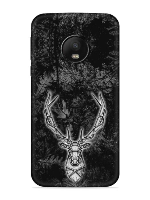 Ancient Deer Embossed Soft Silicone Case for Motorola Moto G5 Plus Zapvi