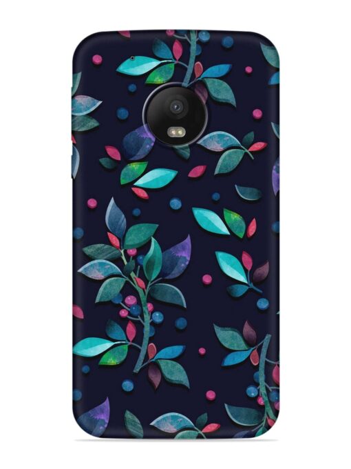 Decorative Watercolor Flower Embossed Soft Silicone Case for Motorola Moto G5 Plus Zapvi