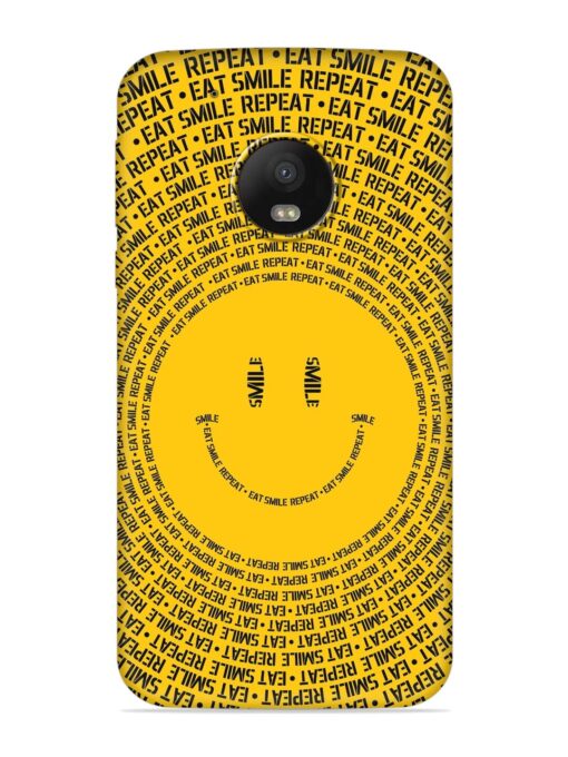 Smiley Embossed Soft Silicone Case for Motorola Moto G5 Plus Zapvi