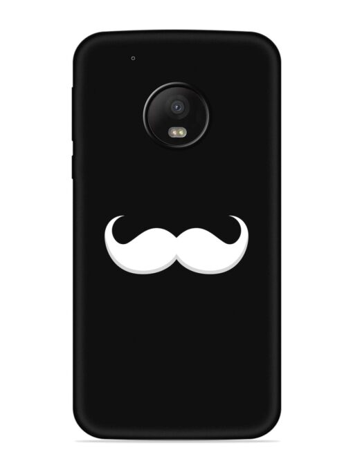 Mustache Vector Embossed Soft Silicone Case for Motorola Moto G5 Plus