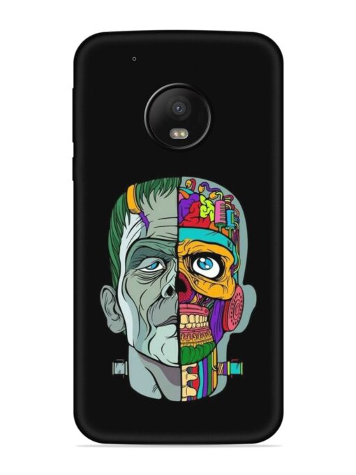 Men Vs Skull Embossed Soft Silicone Case for Motorola Moto G5 Plus Zapvi