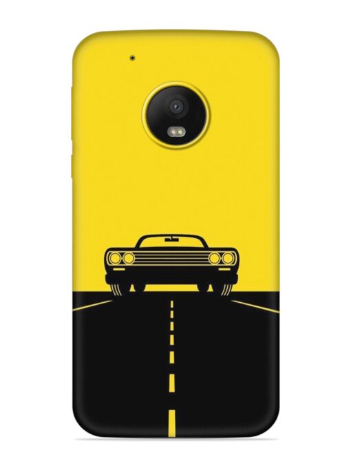 Classic Car Embossed Soft Silicone Case for Motorola Moto G5 Plus