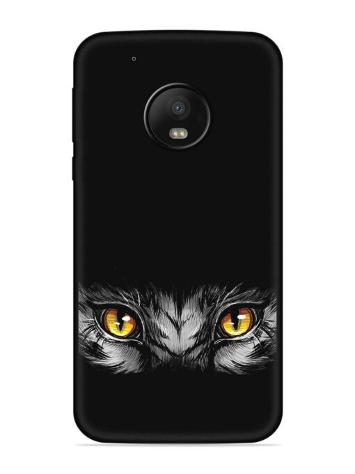 Scary Eye Embossed Soft Silicone Case for Motorola Moto G5 Plus