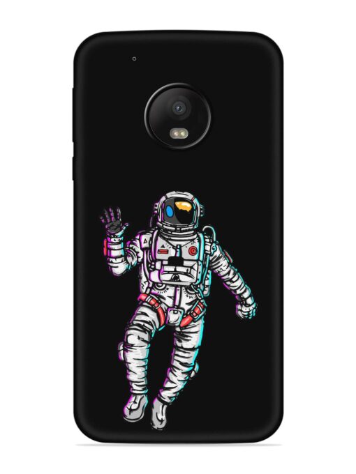 Spaceman Embossed Soft Silicone Case for Motorola Moto G5 Plus Zapvi