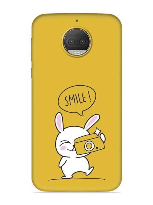 Hey Smile Please Embossed Soft Silicone Case for Motorola Moto G5S Plus