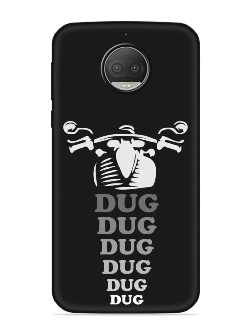 Dug Dug Dug Embossed Soft Silicone Case for Motorola Moto G5S Plus