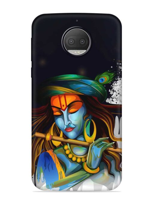 Krishna Art Embossed Soft Silicone Case for Motorola Moto G5S Plus Zapvi