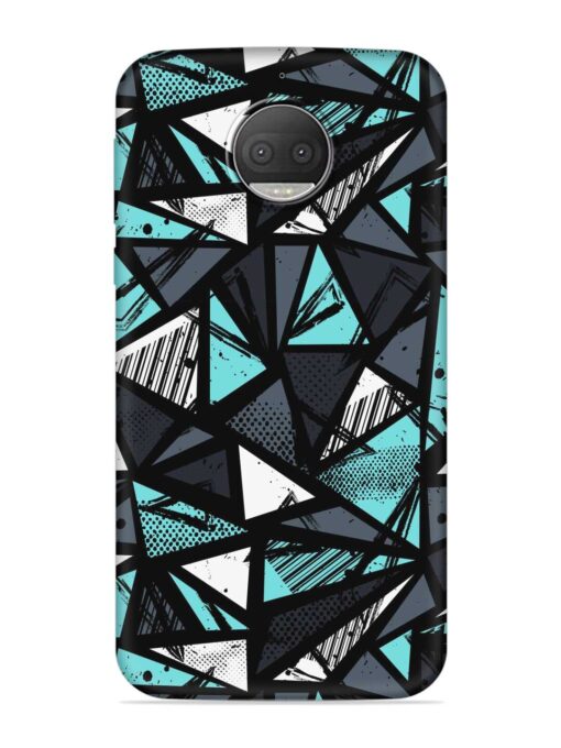 Abstract Seamless Embossed Soft Silicone Case for Motorola Moto G5S Plus Zapvi