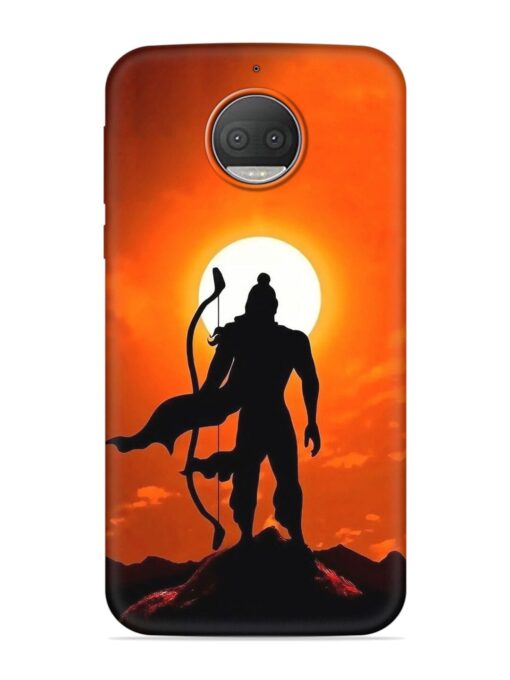 Shree Ram Embossed Soft Silicone Case for Motorola Moto G5S Plus