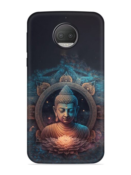 Gautam Buddha Embossed Soft Silicone Case for Motorola Moto G5S Plus Zapvi