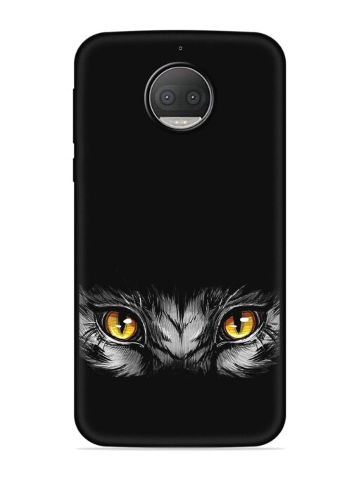 Scary Eye Embossed Soft Silicone Case for Motorola Moto G5S Plus