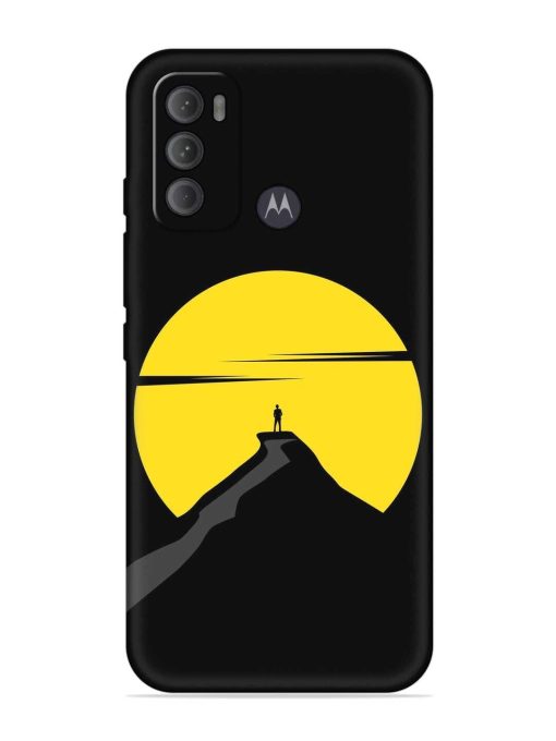 Black Ultra Vector Embossed Soft Silicone Case for Motorola Moto G60 Zapvi