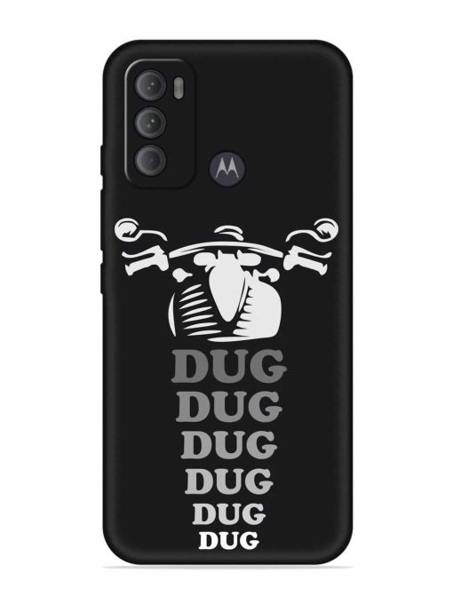 Dug Dug Dug Embossed Soft Silicone Case for Motorola Moto G60 Zapvi