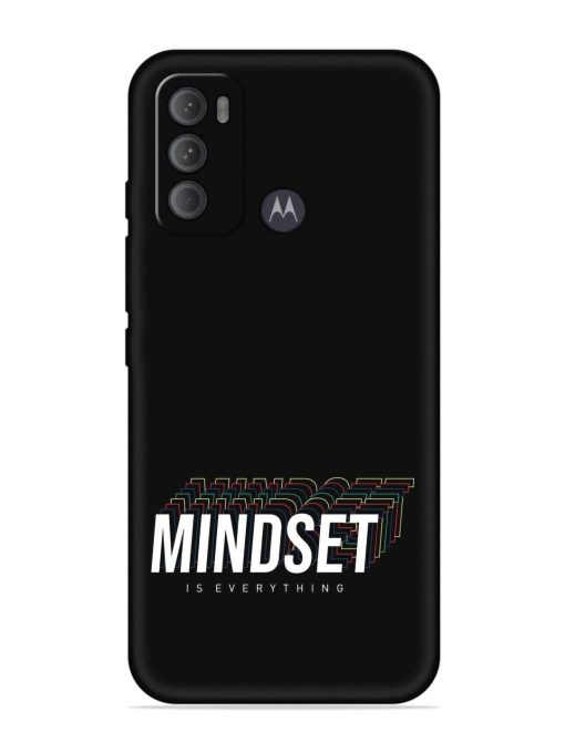 Mindset Everything Slogan Embossed Soft Silicone Case for Motorola Moto G60 Zapvi