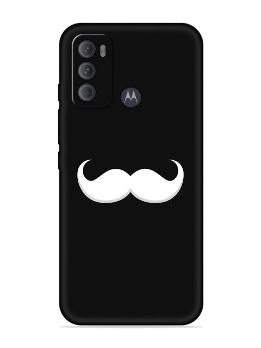 Mustache Vector Embossed Soft Silicone Case for Motorola Moto G60