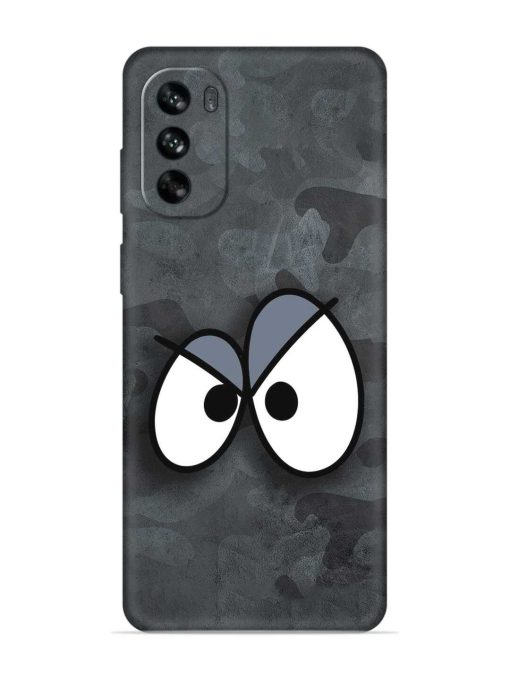 Big Eyes Night Mode Embossed Soft Silicone Case for Motorola Moto G62 (5G) Zapvi