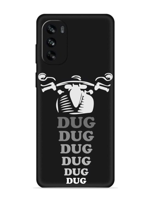 Dug Dug Dug Embossed Soft Silicone Case for Motorola Moto G62 (5G) Zapvi