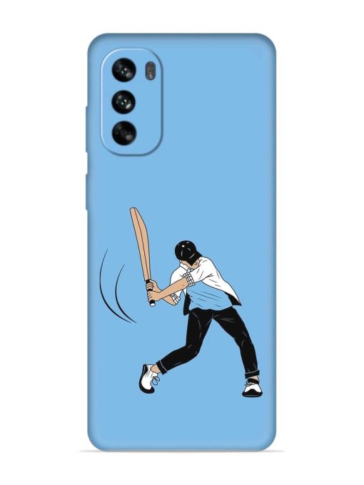 Cricket Gully Boy Embossed Soft Silicone Case for Motorola Moto G62 (5G) Zapvi