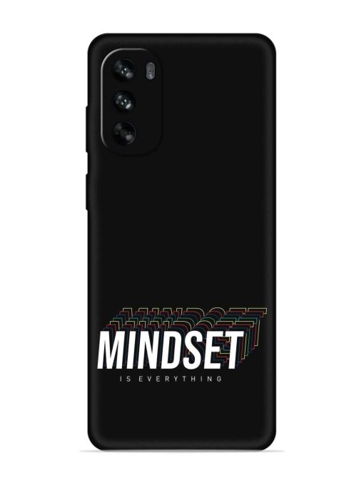 Mindset Everything Slogan Embossed Soft Silicone Case for Motorola Moto G62 (5G) Zapvi