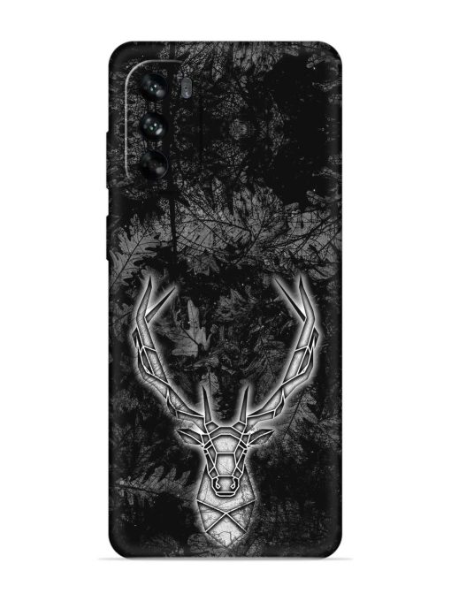 Ancient Deer Embossed Soft Silicone Case for Motorola Moto G62 (5G) Zapvi