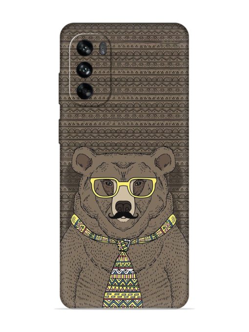 Grizzly Bear Embossed Soft Silicone Case for Motorola Moto G62 (5G) Zapvi