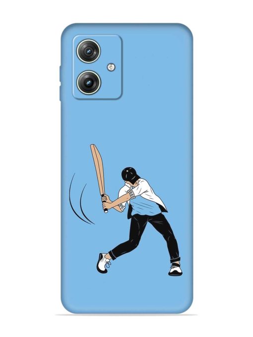 Cricket Gully Boy Embossed Soft Silicone Case for Motorola Moto G64 (5G) Zapvi