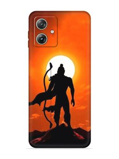 Shree Ram Embossed Soft Silicone Case for Motorola Moto G64 (5G)